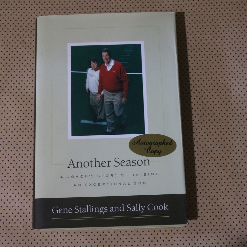 SIGNED Gene Stallings Another Season Book